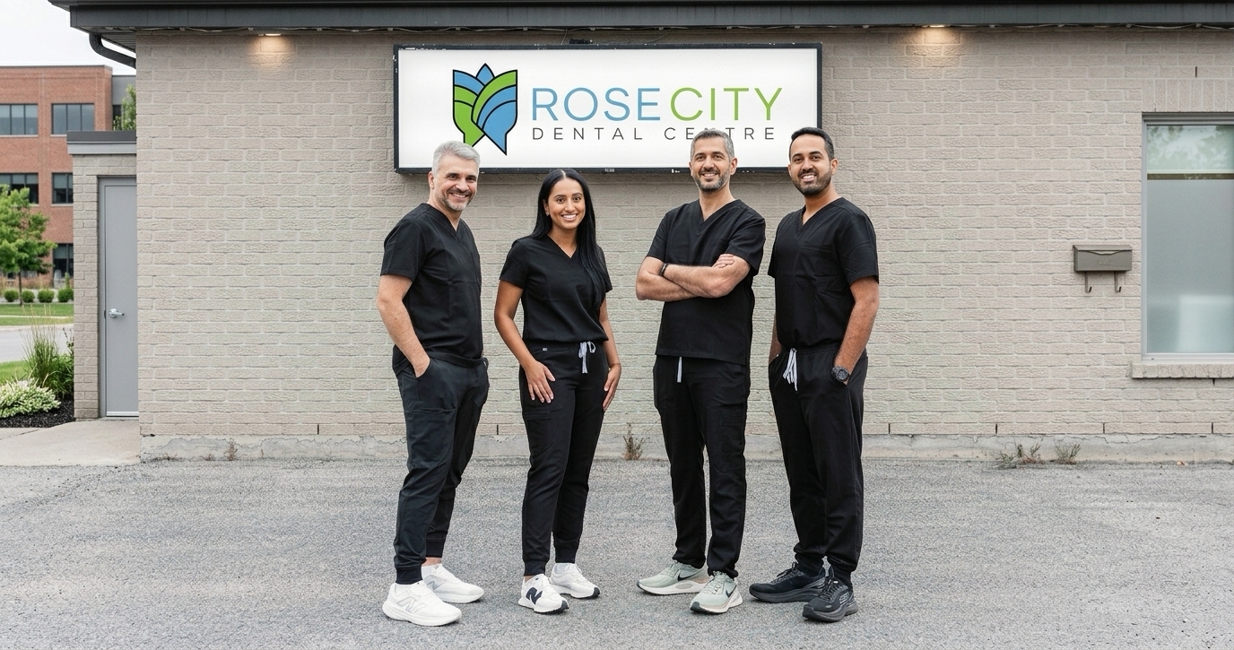 The Rose City Dental Centre team in the clinic